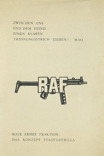 The RAF: The Red Army Fraction poster