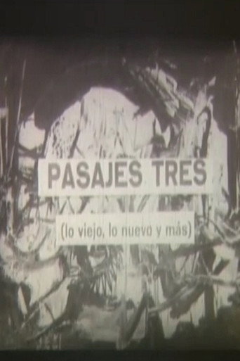Pasajes tres poster