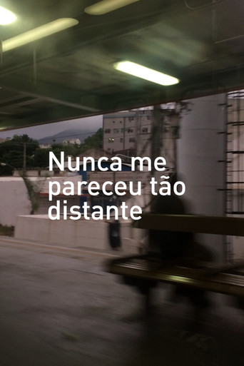 Nunca me pareceu tão distante poster