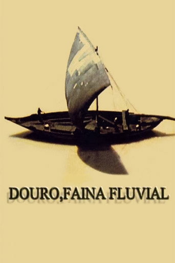 Working on the Douro River poster