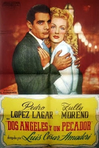 Dos ángeles y un pecador poster