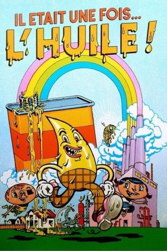 Once upon a time there was oil poster