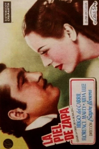 La piel de zapa poster