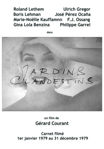 Jardins clandestins poster