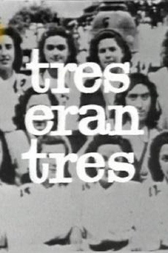 Tres eran tres poster