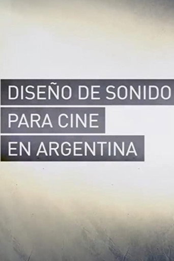 Diseño de Sonido para Cine en Argentina poster