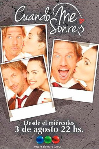 Cuando me sonreís poster