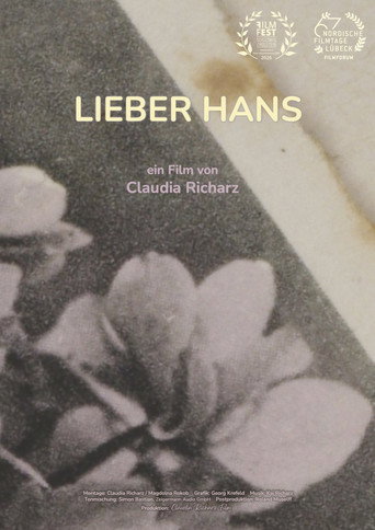 Dear Hans poster