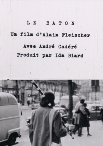 Le bâton poster