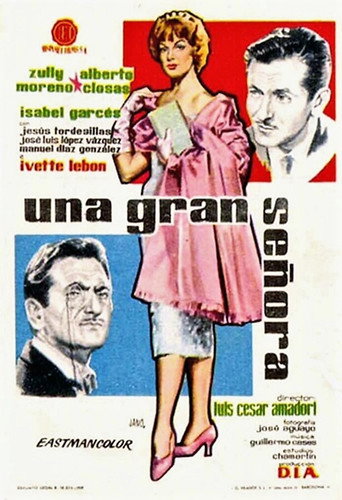 Una gran señora poster