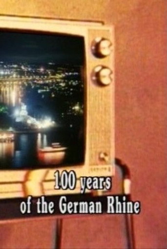 100 Years of the German Rhine poster