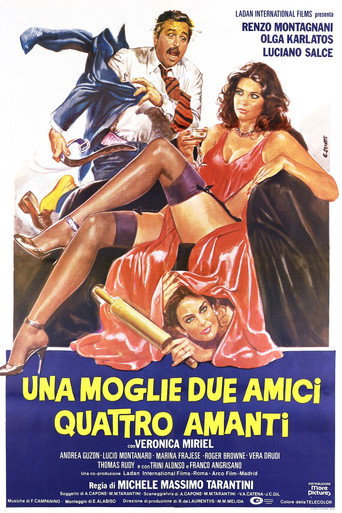 A Wife, Two Friends, Four Lovers poster