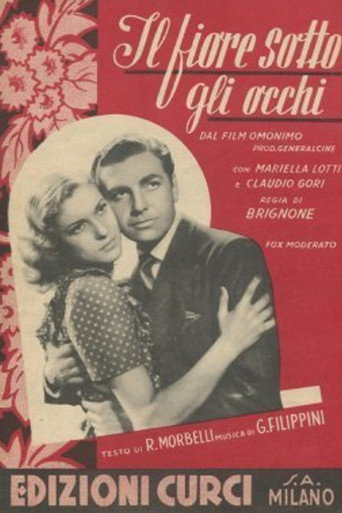 Il fiore sotto gli occhi poster