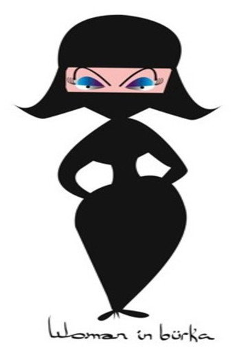 Woman In Burka poster