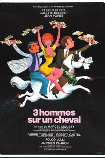 Three Men on a Horse poster