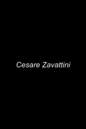 Cesare Zavattini poster