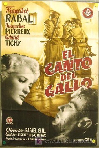 El canto del gallo poster