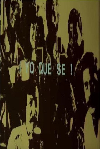Yo qué sé poster