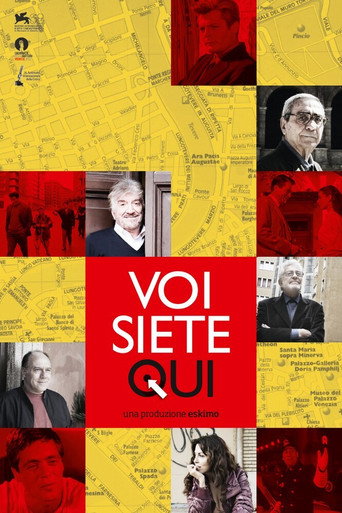 Voi siete qui poster