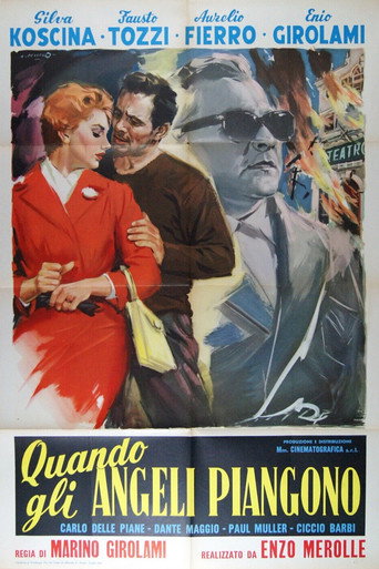 Quando gli angeli piangono poster