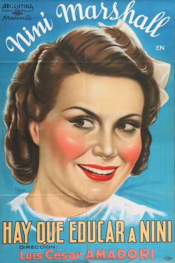 Hay que educar a Niní poster