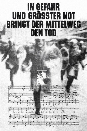 In Danger and Dire Distress the Middle of the Road Leads to Death poster