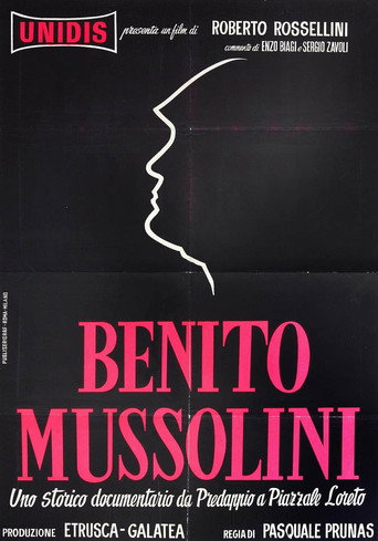 Benito Mussolini poster