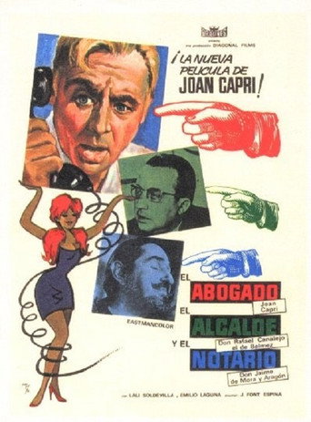 El abogado, el alcalde y el notario poster