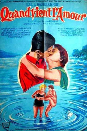 Quand vient l'amour poster