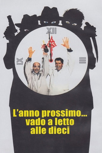 L'anno prossimo... vado a letto alle dieci poster