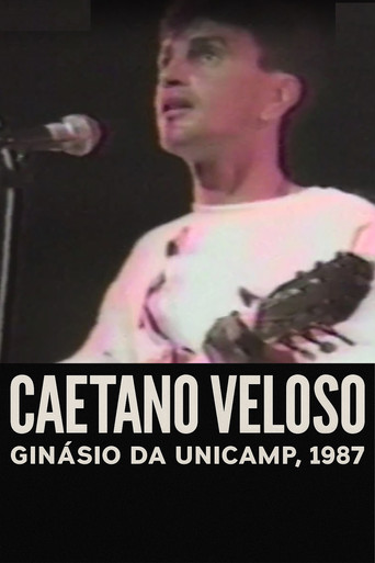 Caetano Veloso - Ao Vivo no Ginásio da Unicamp, 1987 poster