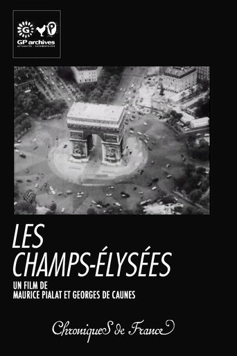 Les Champs-Élysées poster