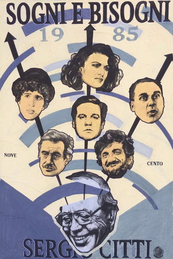 Sogni e bisogni poster