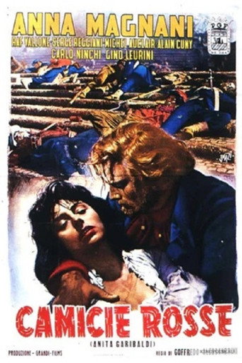 Red Shirts - Anita Garibaldi poster