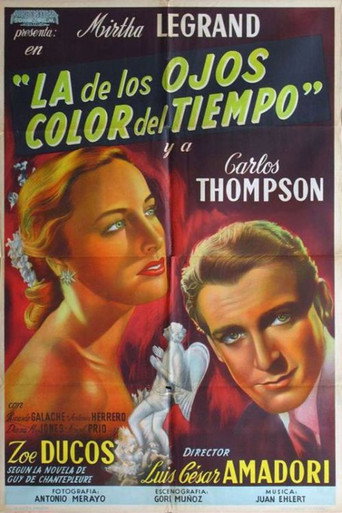 The one with eyes the color of time poster