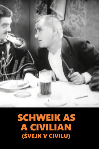 Schweik as a Civilian poster